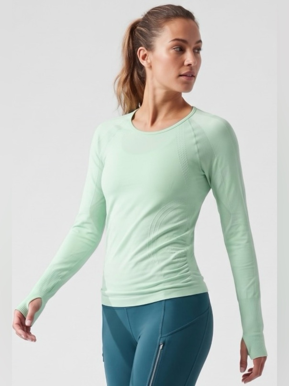 Athleta Speedlight Top, Long Sleeve — Like New!